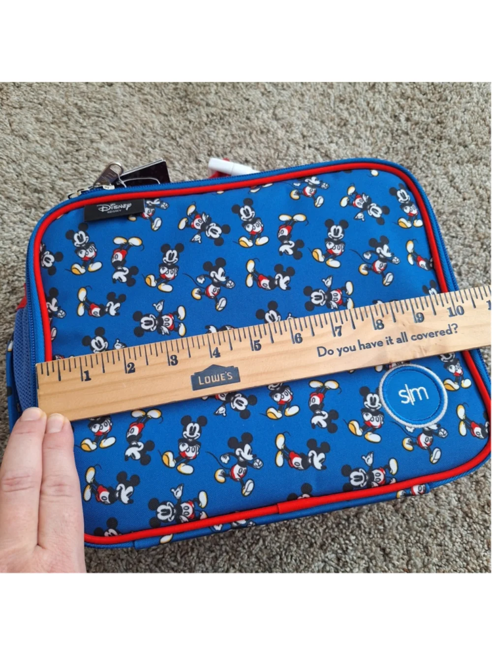 NEW Simple Modern Disney Hadley 2.0 Lunch Box 4-Piece Set Mickey Mouse Ice Pack